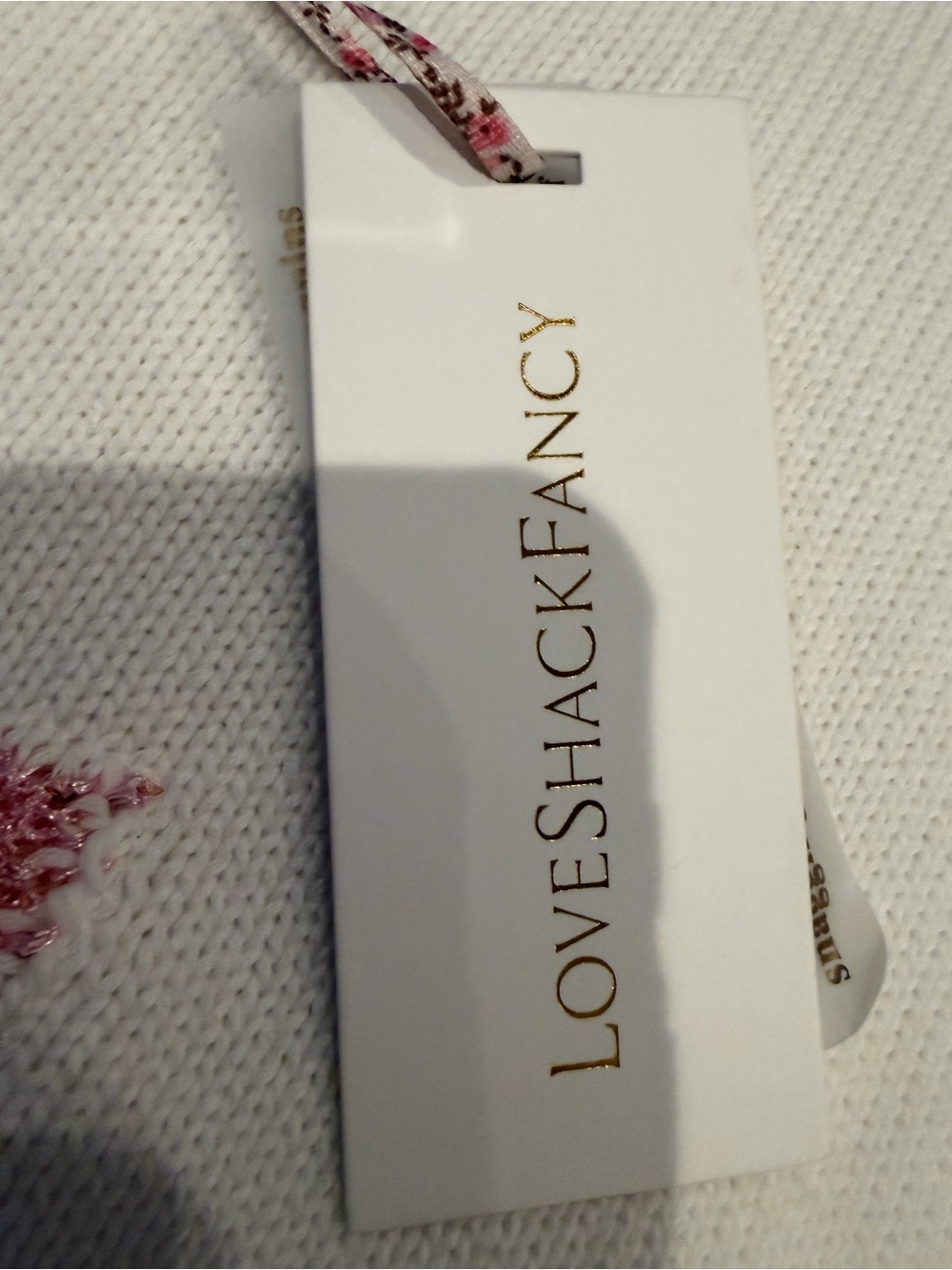 LoveShackFancy Sparkle Ty Heritage Flag Pullover Americana Sweater - M - Picture 7 of 10